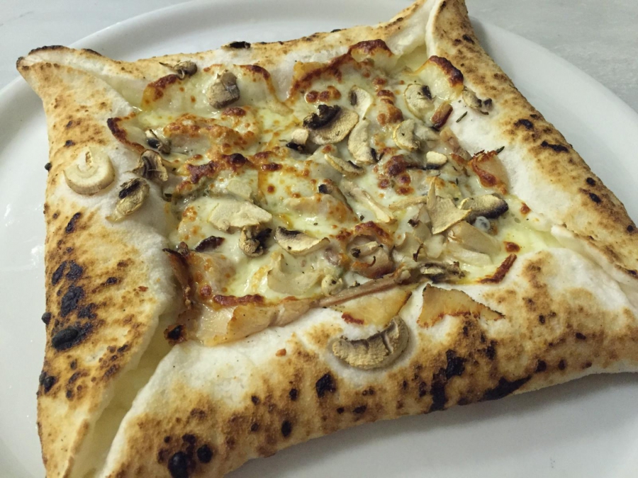 Pizza Quadro con impasto senza glutine tradizionale 