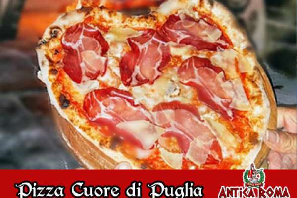 Pizza cuore di Puglia 
