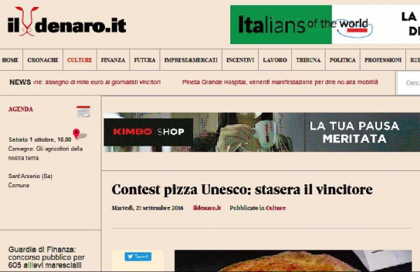 Contest pizza Unesco: stasera il vincitore