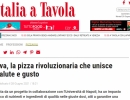 Eva, la pizza rivoluzionaria che unisce salute e gusto