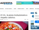 Nasce E.V.A., la pizza rivoluzionaria a basso impatto calorico.