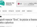 A Napoli nasce “Eva”, la pizza a basso impatto calorico